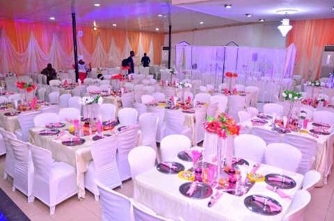 Happy clients and finished venue